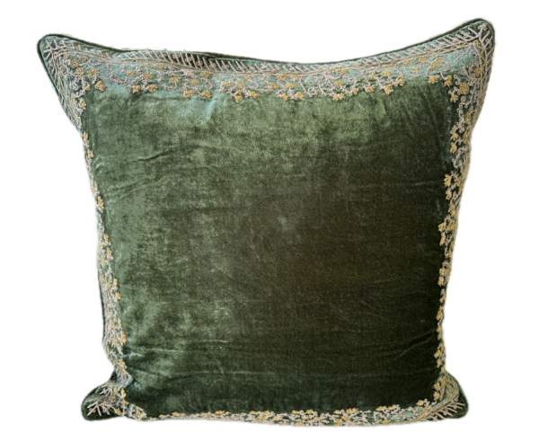 Jamila Frame Green Pillowcase